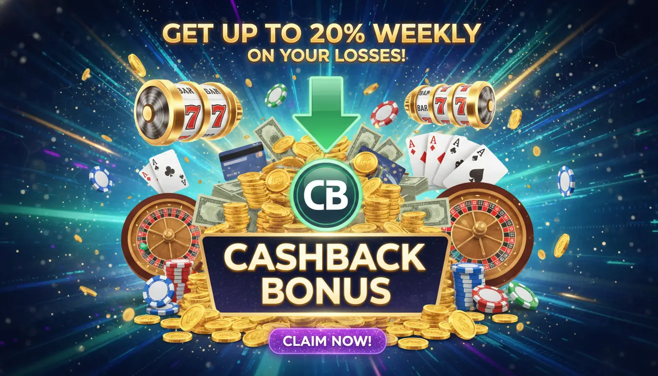 Cashback hos Lucky days casino